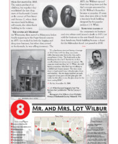 Trail Stop #8. Mr. and Mrs. Lot Wilbur Click to open full size